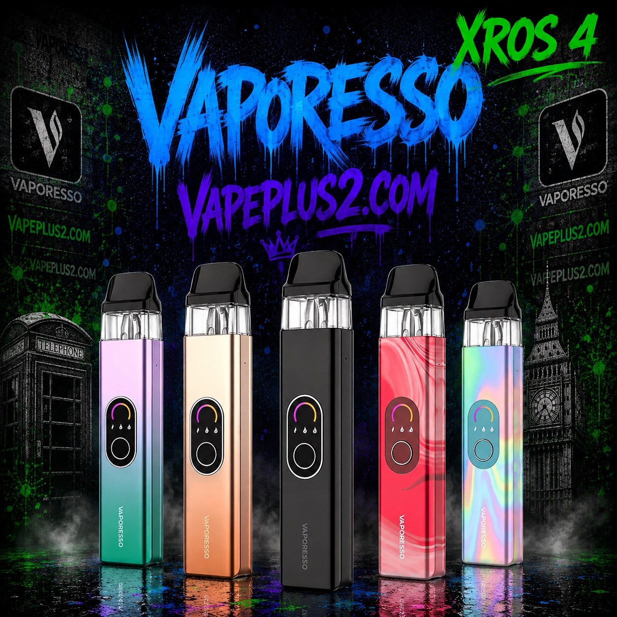 پاد ویپرسو اکراس 4 | VAPORESSO XROS 4