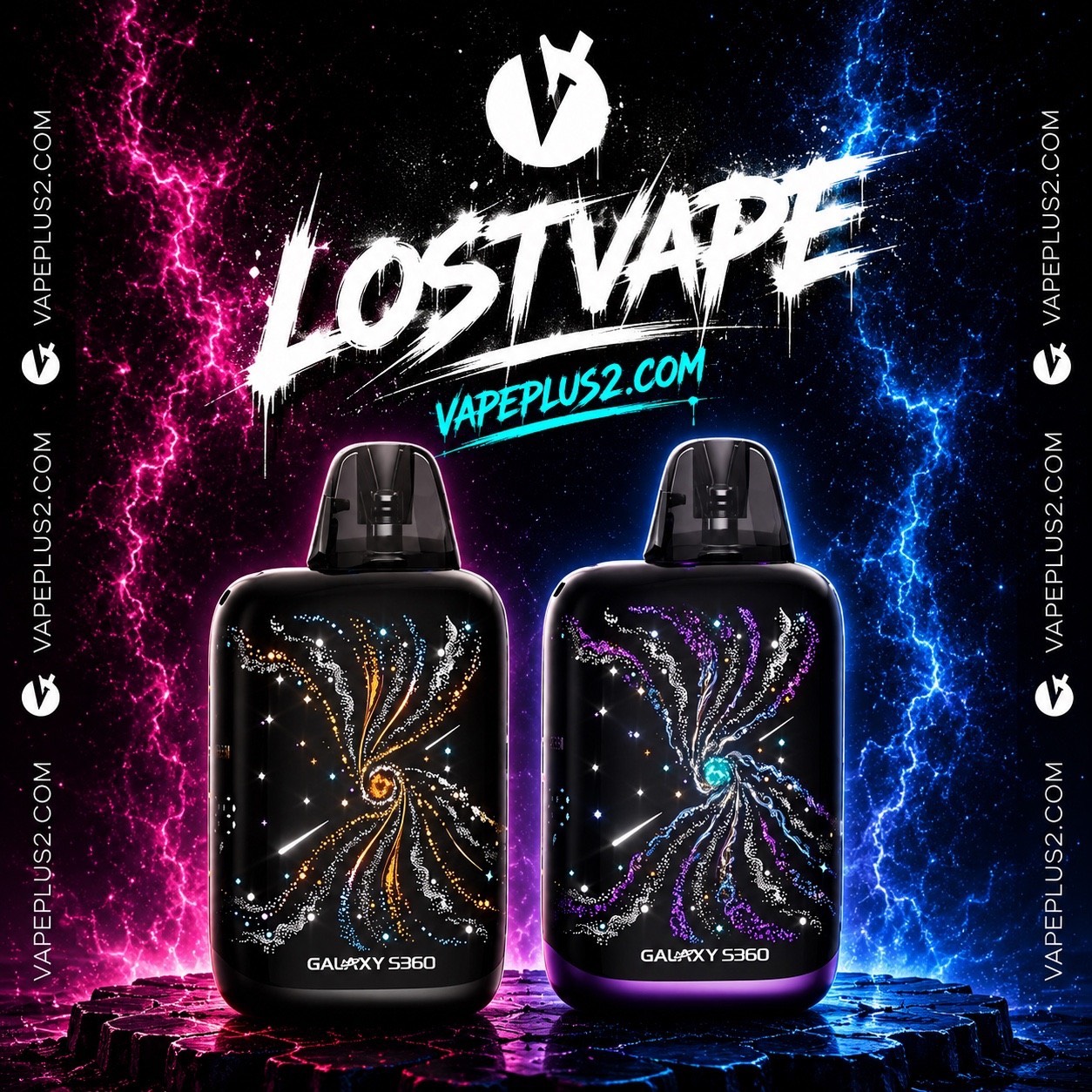 پاد سیستم گلکسی اس 360 لاست ویپ | LOST VAPE GALAXY S360 POD KIT