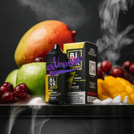 سالت نیکوتین انبه سیب انگور یخ بی ال وی کی | BLVK Salt mango Grape Apple Ice 30ml