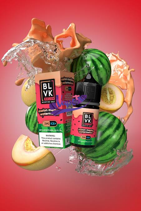 سالت ملون هندوانه یخ بی ال وی کی | BLVK Melon Medley Watermelon Ice
