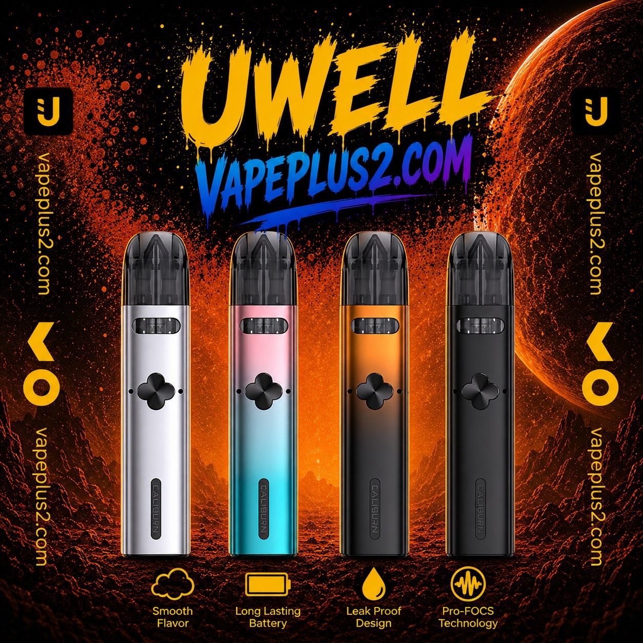 پاد سیستم یوول کالیبرن اکسپلورر | UWELL Caliburn Explorer