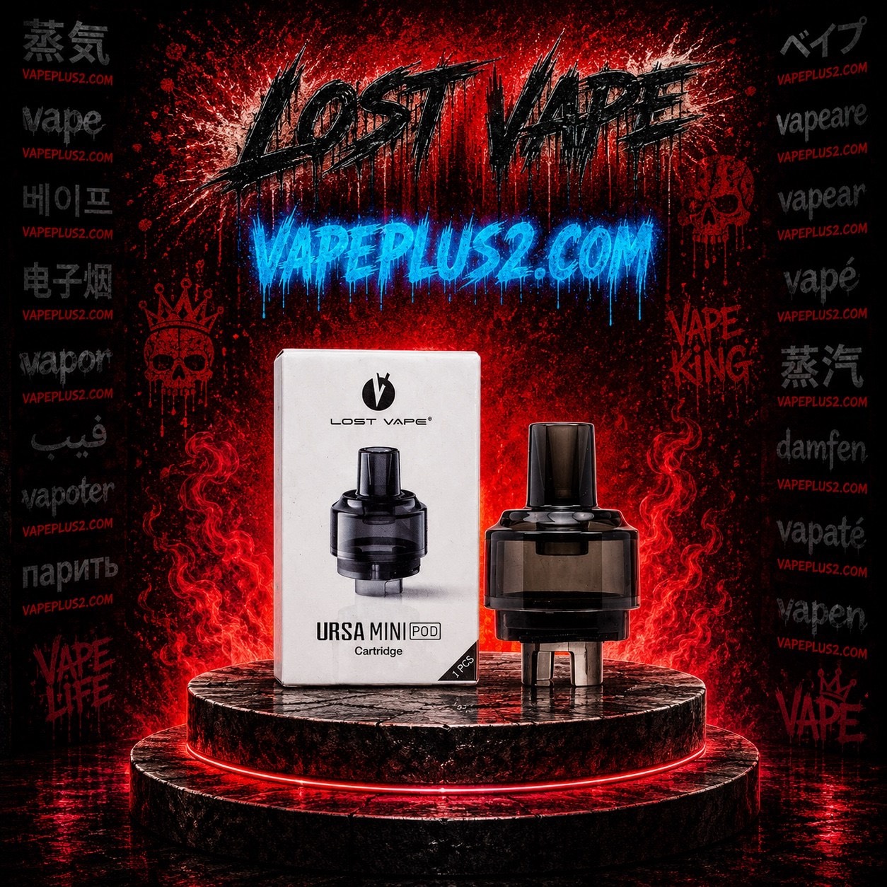 کارتریج اورسا مینی لاست ویپ | Lost Vape Ursa Mini Pod