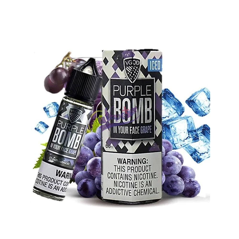 جویس ویگاد بمب انگور یخ | VGOD PURPLE BOMB ICED
