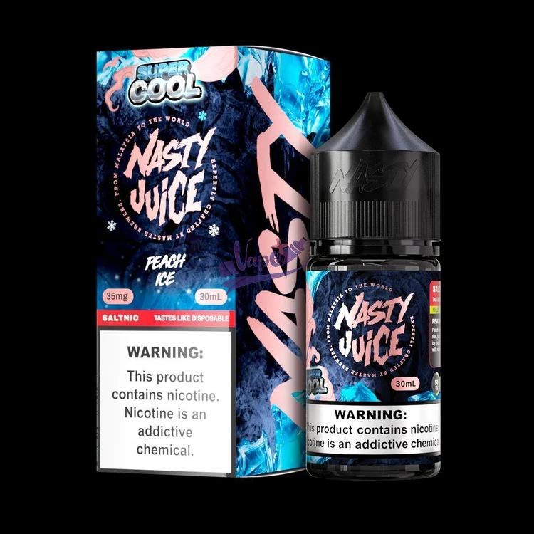 سالت نستی سوپرکول هلو یخ | Nasty Super Cool Peach Ice