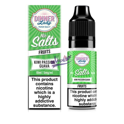 سالت نیکوتین داینر لیدی کیوی پشن فروت ۱۰ میل | Dinner Lady Kiwi Passion Guava (10ml)