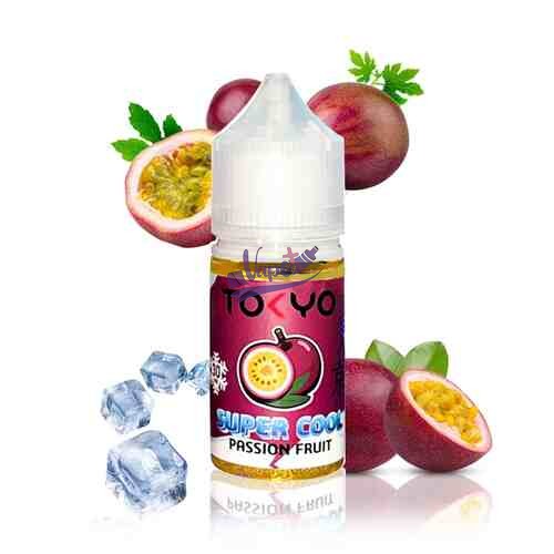 سالت نیکوتین پشن فروت یخ توکیو | Tokyo Iced Passion Fruit Salt