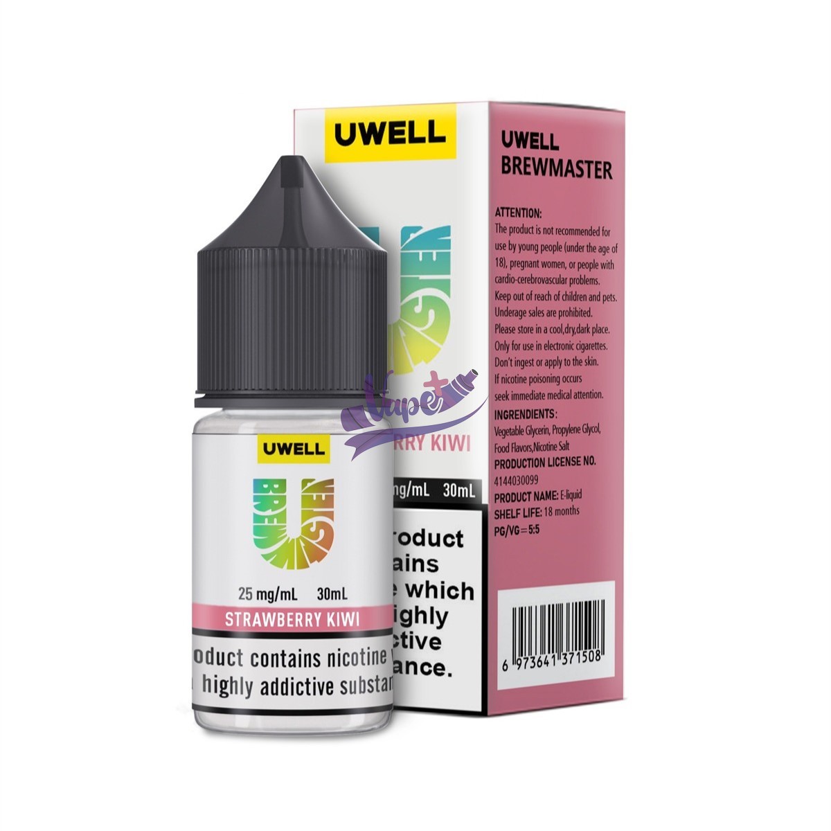سالت نیکوتین یوول طعم توت فرنگی گیلاس | Uwell Strawberry Cherry Salt (30ml)
