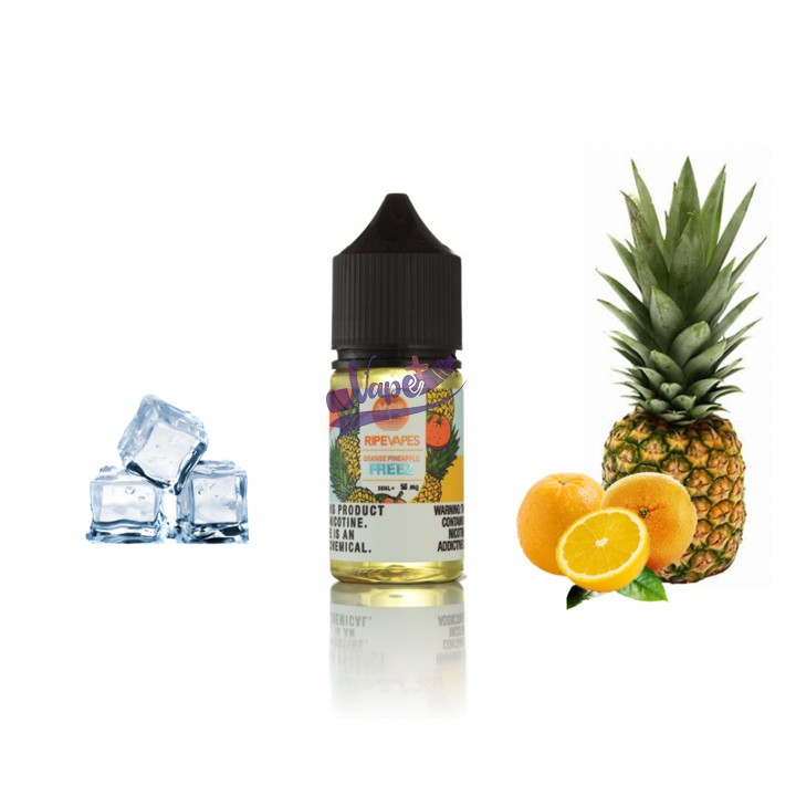 نیکوتین سالت آناناس پرتقال یخ رایپ ویپز | RIPE VAPES ORANGE PINEAPPLE FREEZ