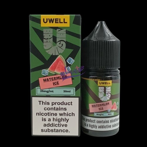 نیکوتین سالت هندوانه یخ یوول | Uwell Watermelon Salt (30ml)
