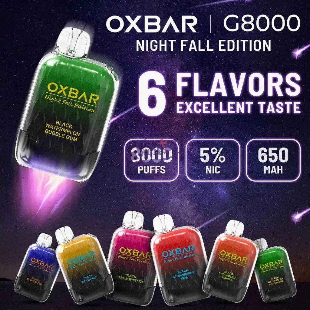 پاد یکبار مصرف 9000 پاف اوکسبار | OXBAR G9000 Night Fall Edition
