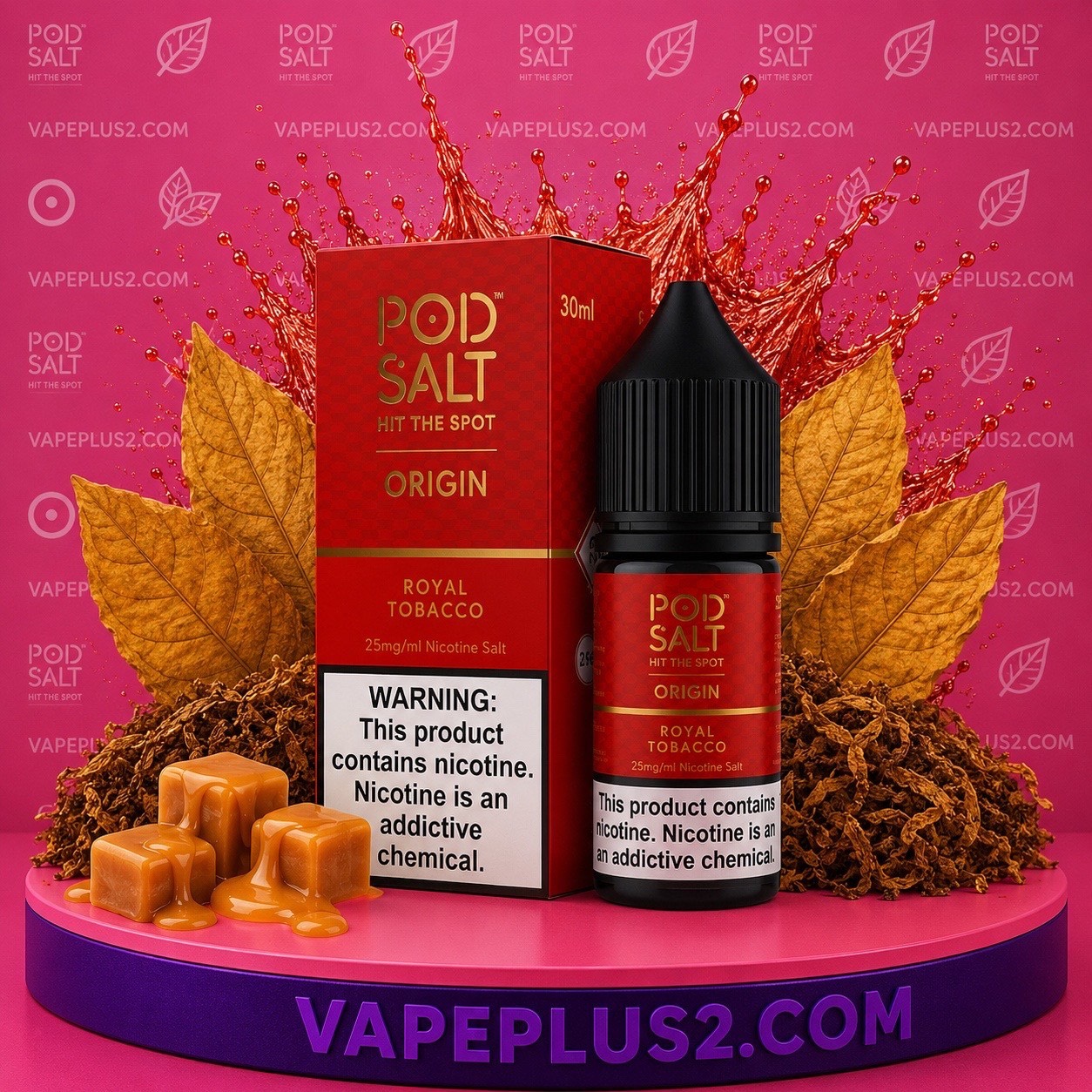سالت پاد سالت رویال توباکو | pod salt royal tobacco