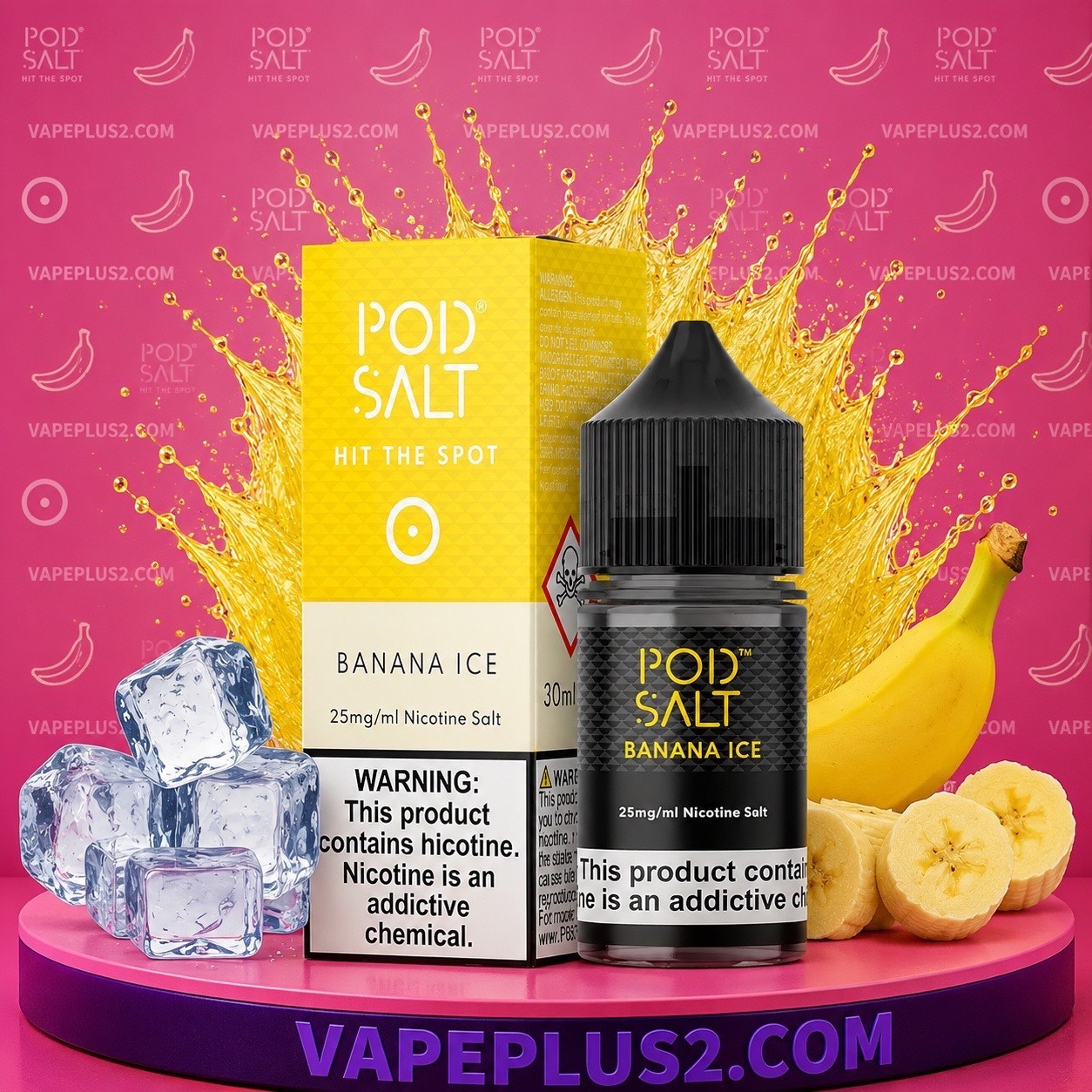 سالت پاد سالت موز یخ | Pod Salt banana ice