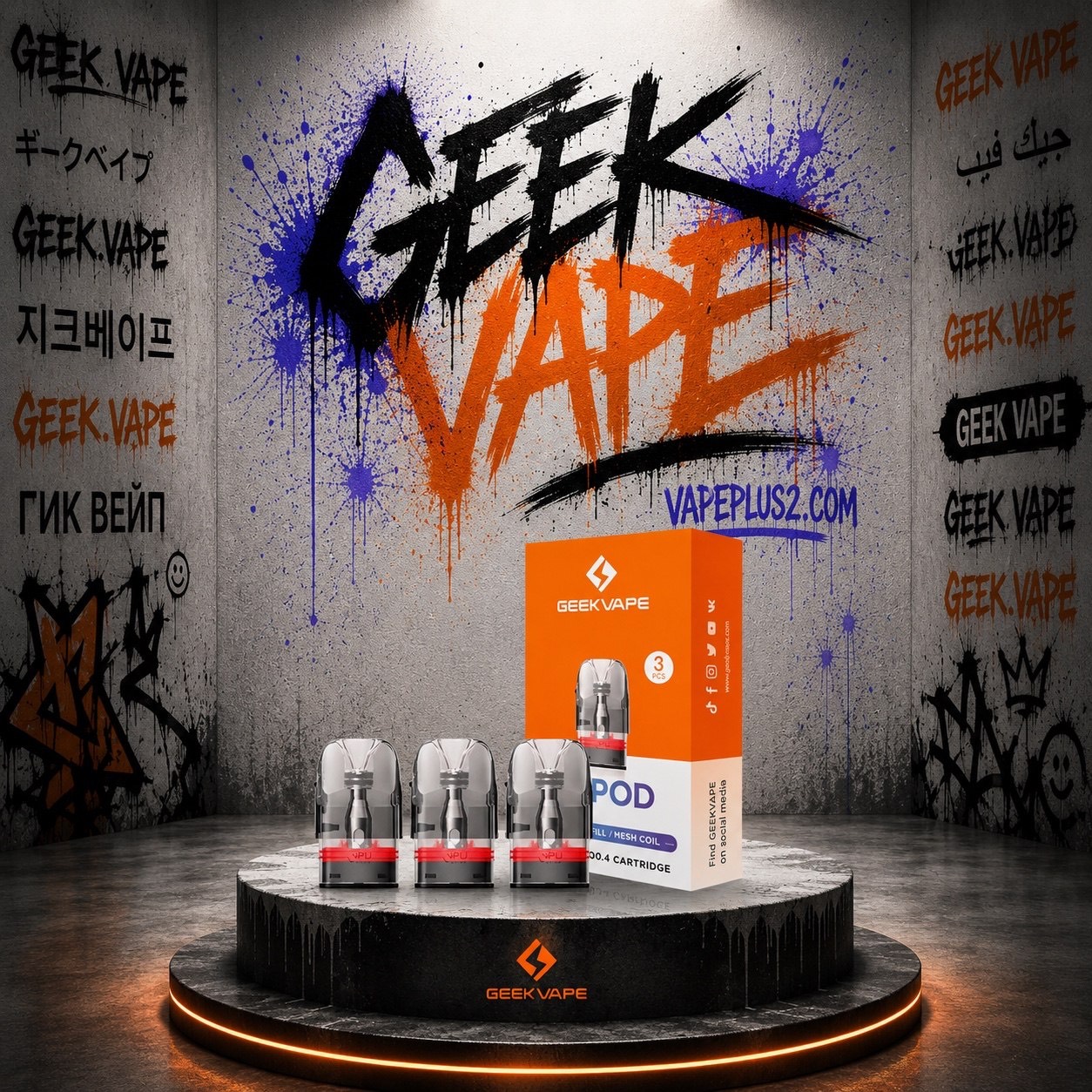 کارتریج گیک کیو | GEEKVAPE Q CARTRIDGE (SIDE FILL)