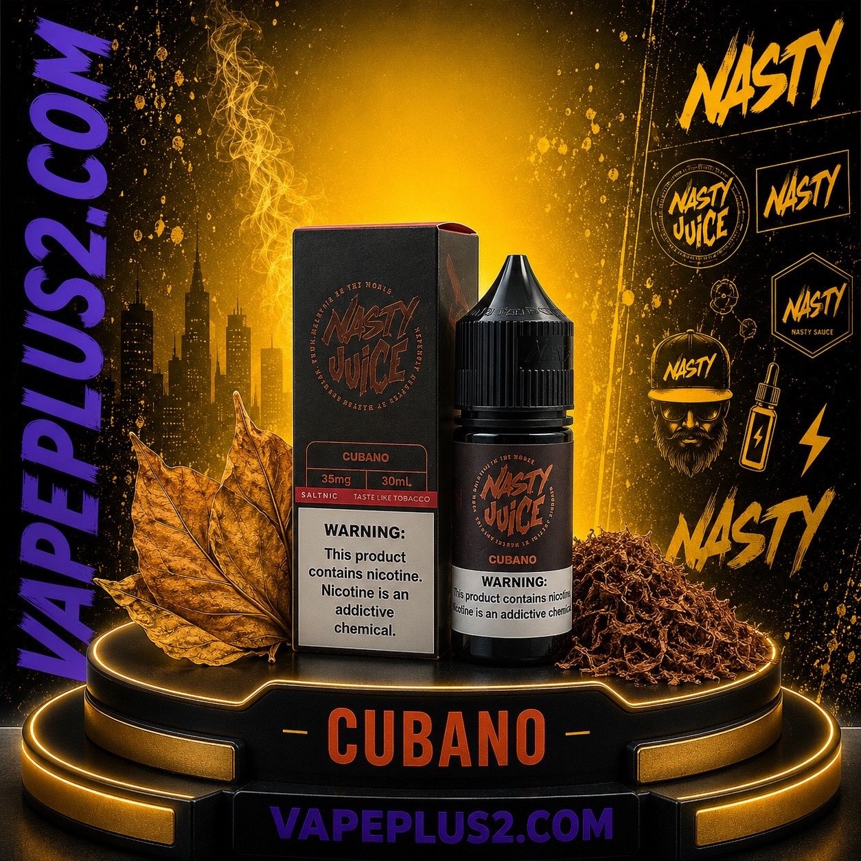 سالت نستی کوبانو | NASTY CUBANO SALT