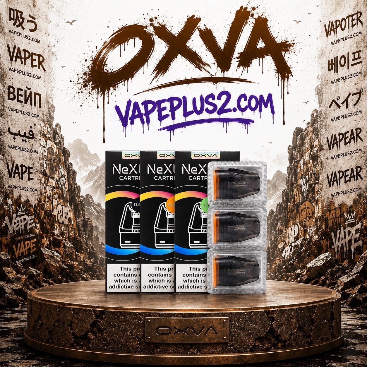 کارتریج اکسوا نکسلیم 4 میل | OXVA NeXlim TOP FILL 4 MIL CARTRIDGE