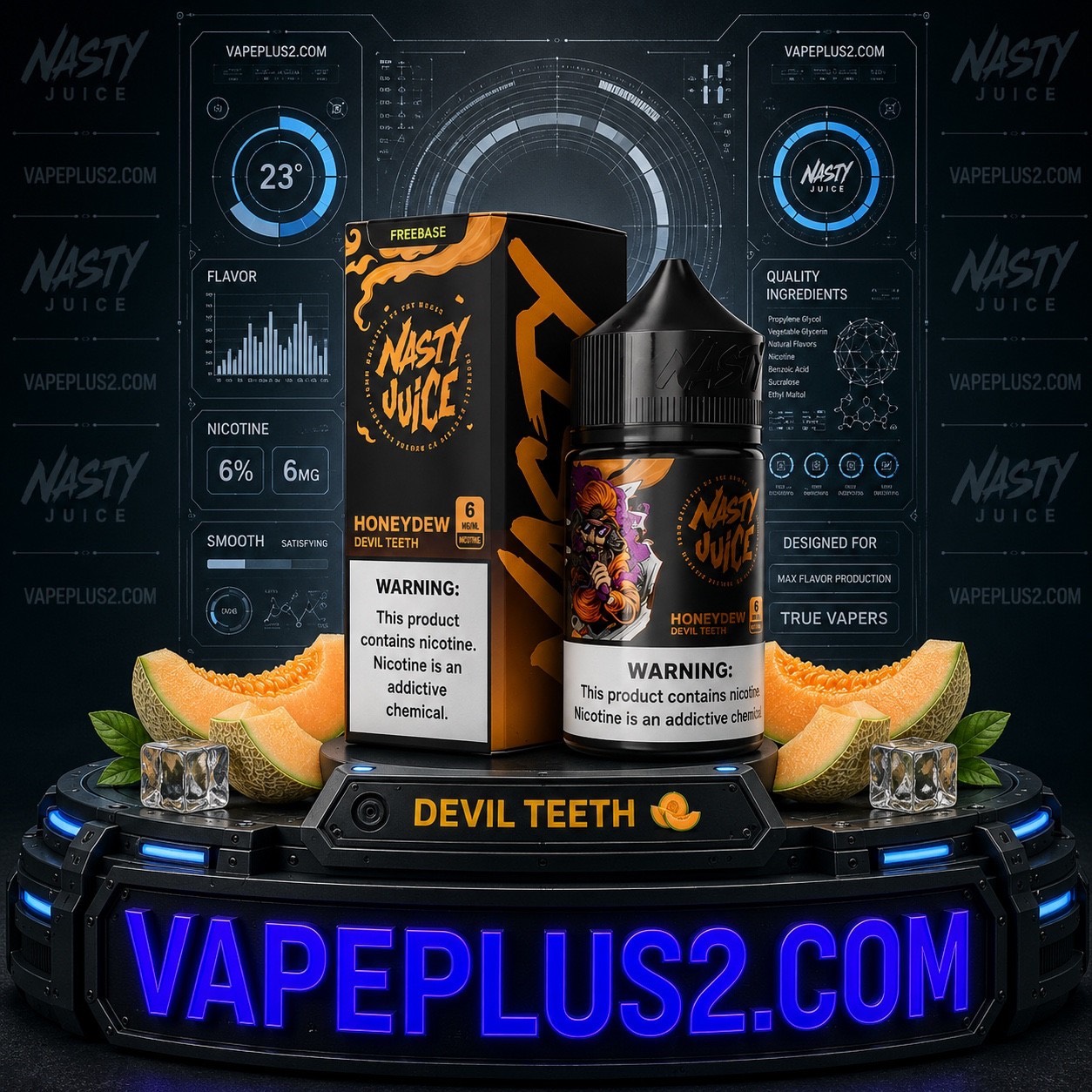 جویس طالبی عسل و نعنا نستی | Nasty Devil Teeth