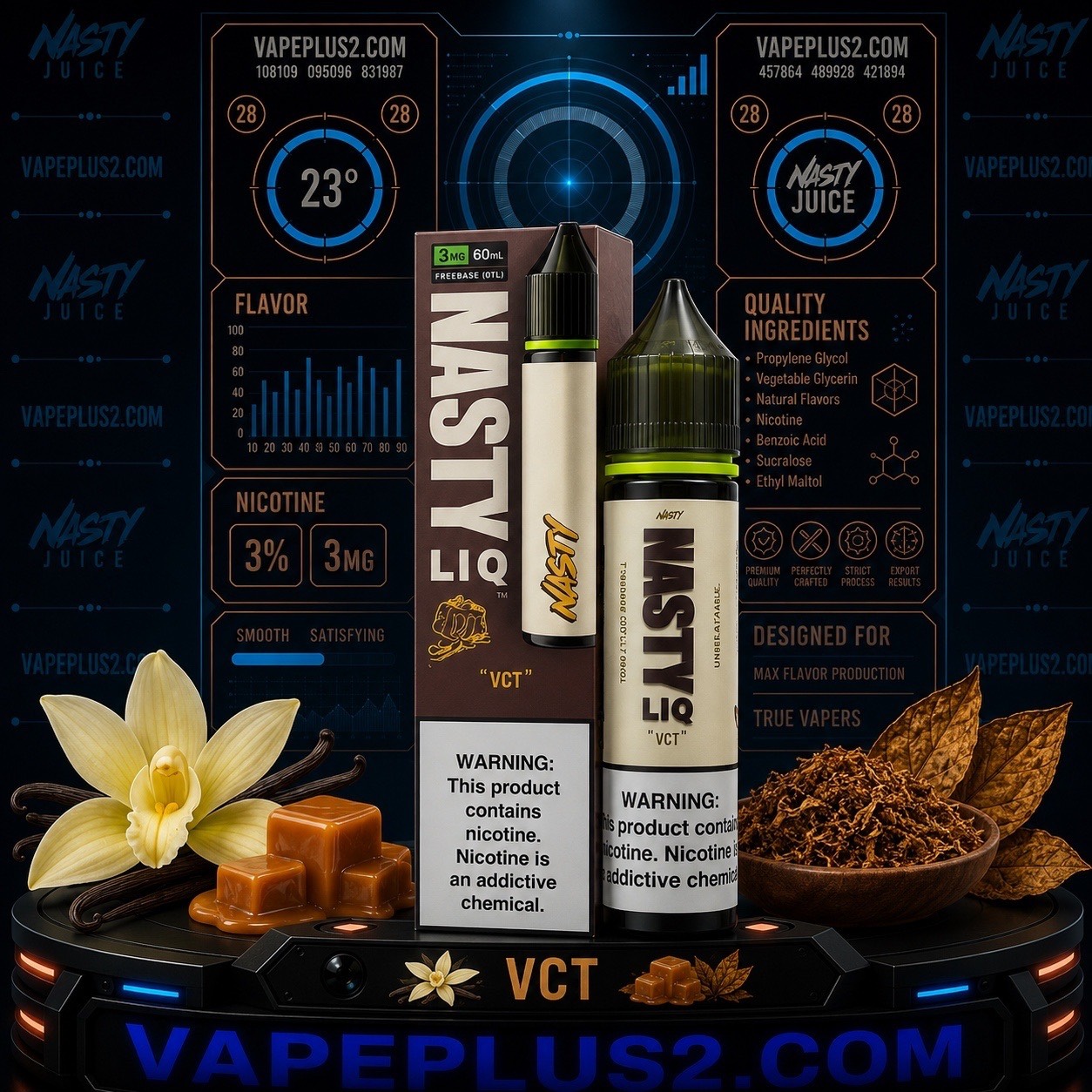 جویس وی سی تی نستی | Nasty LIQ VCT