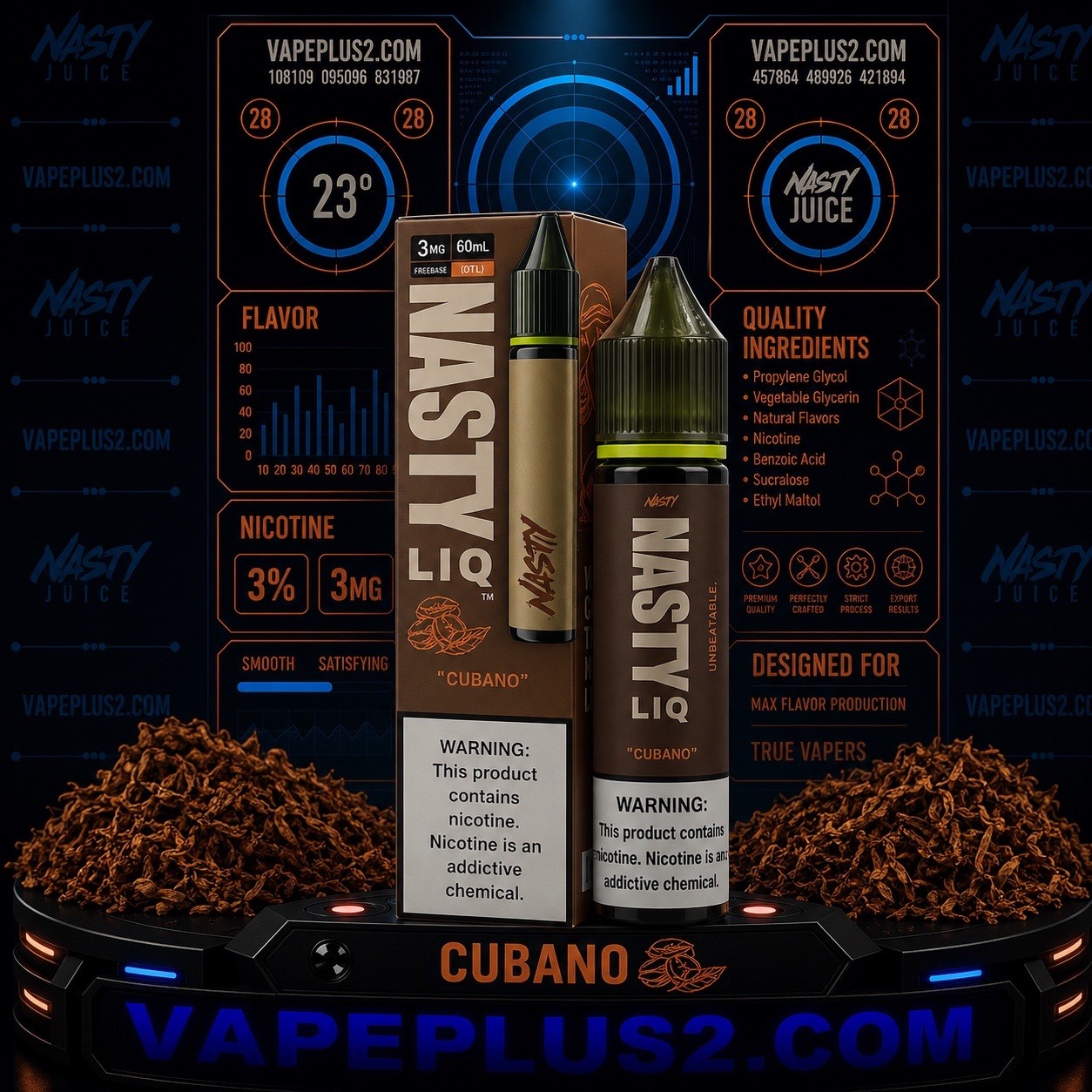 جویس نستی کوبانو | Nasty LIQ Cubano