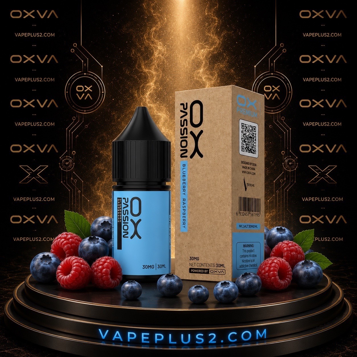 سالت اکسوا بلوبری رزبری | OXVA SALT blueberry rasberry