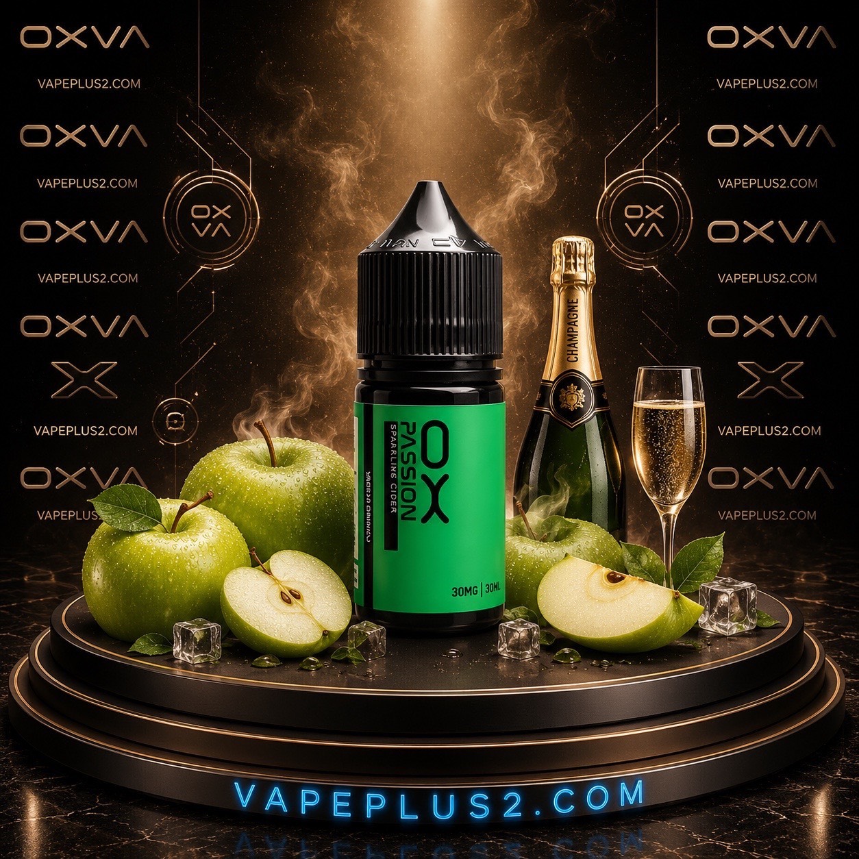 سالت اکسوا شراب سیب | Oxva Sparkling Cider Nic Salt E-Liquid