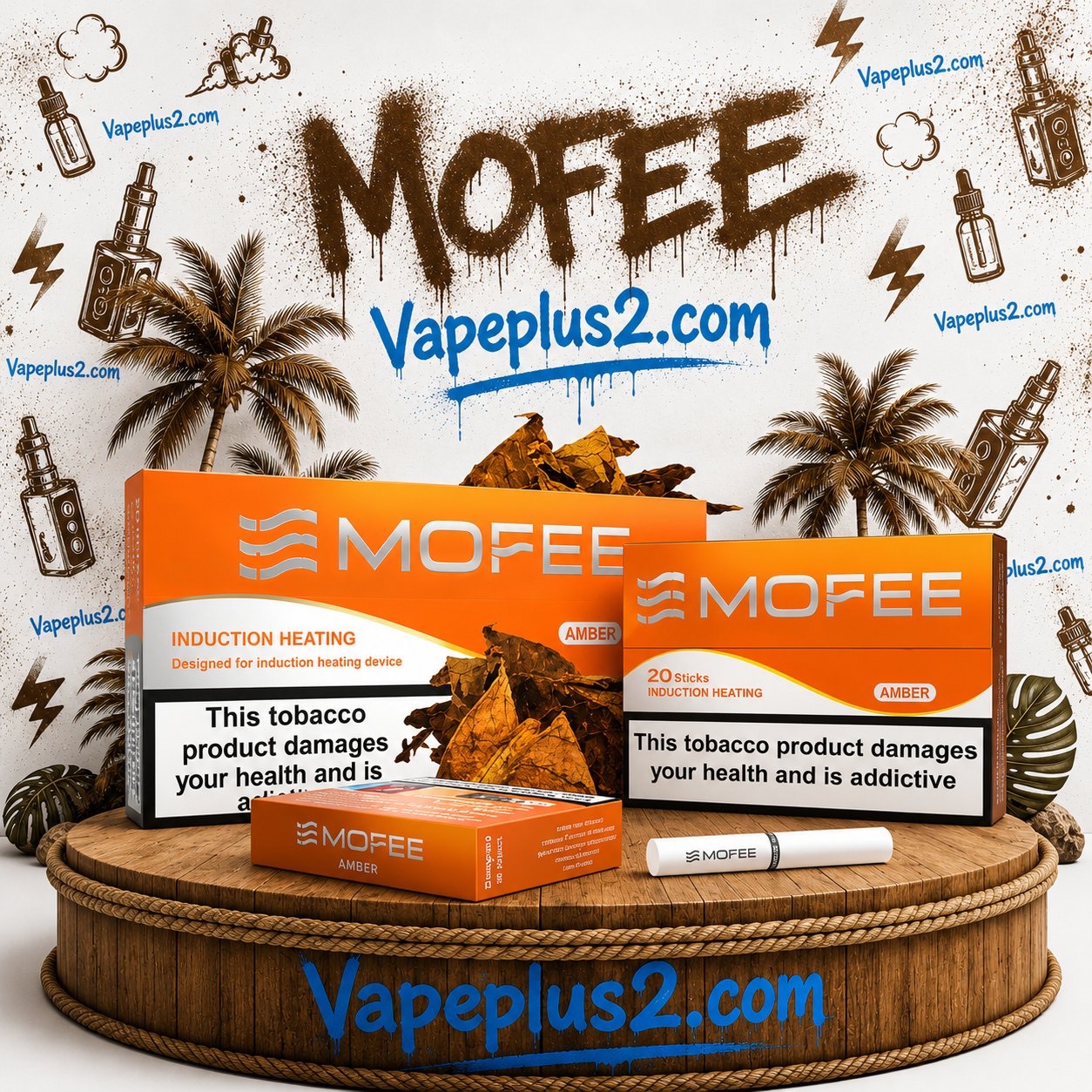 سیگار دو فیلتر موفی ((مخصوص دستگاه های سری ایکاس ایلوما)) | MOFEE