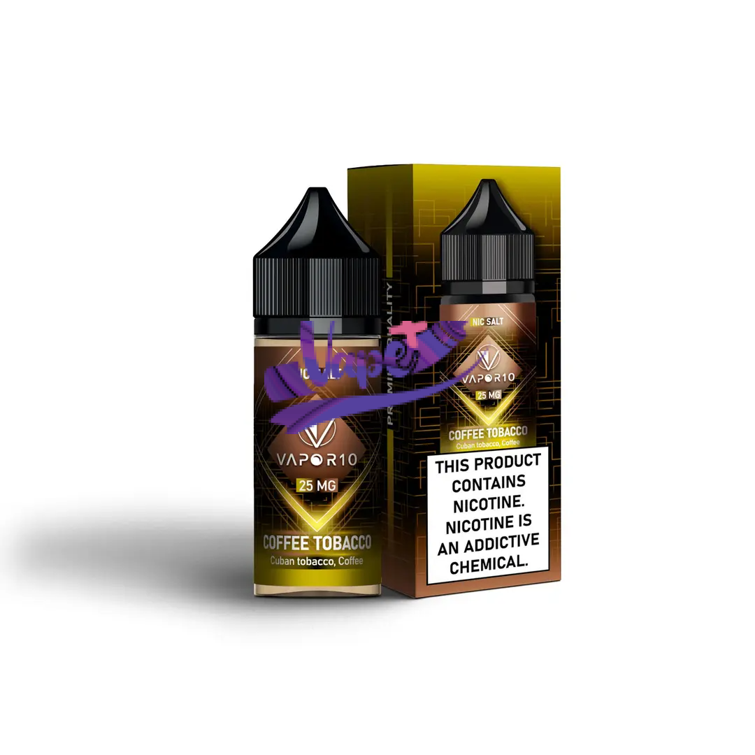 سالت ویپرتن تنباکو قهوه | Vapor10 Coffee Tobacco Salt Nic