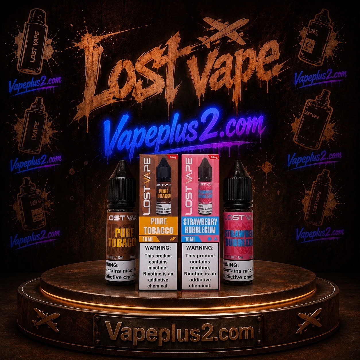 سالت 10 میل لاست ویپ | lost vape salt nic 10 mil