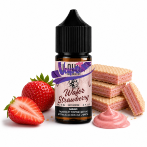 سالت وی الیمپ ویفر توتفرنگی | V-Olymp Strawberry Wafer Salt Nic