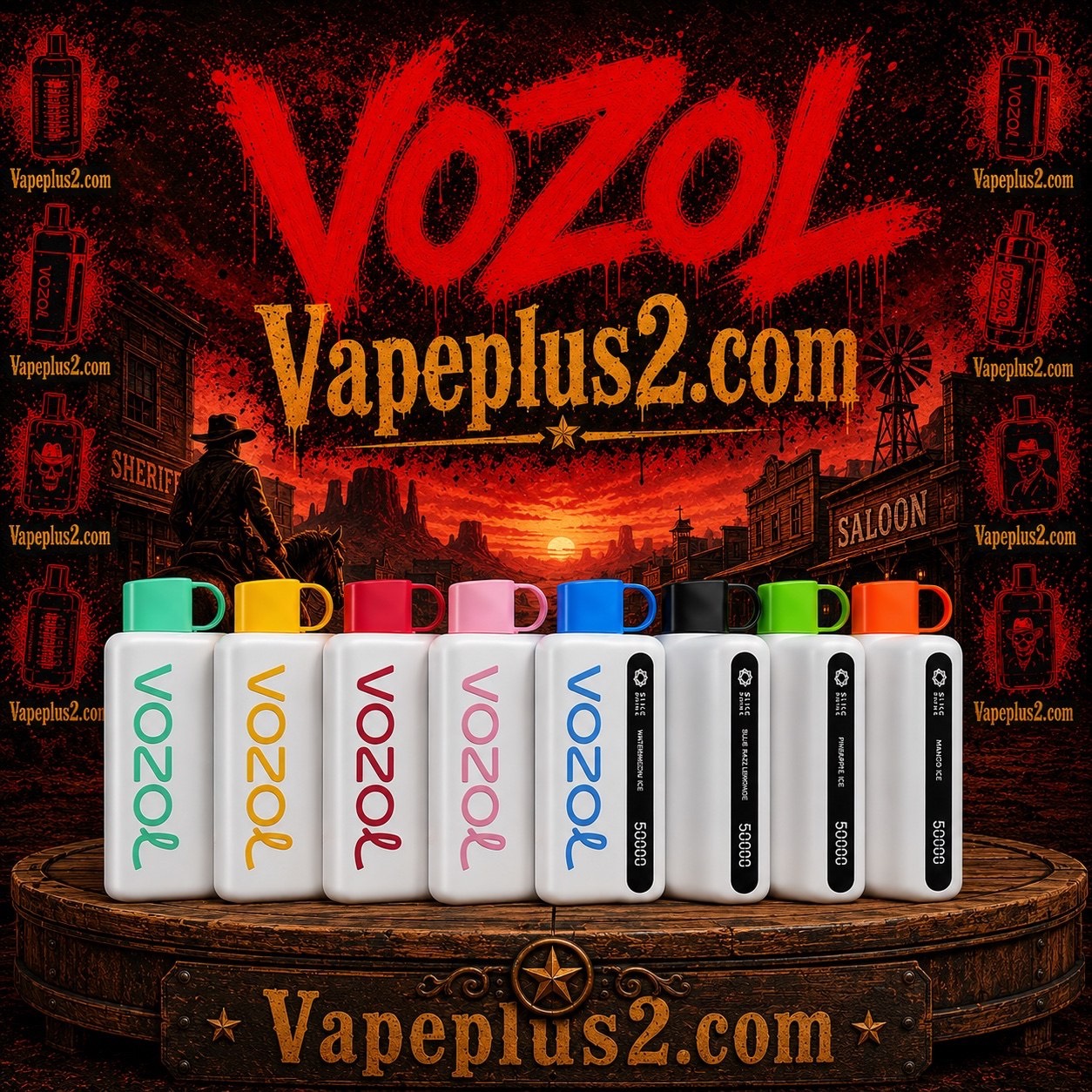 پاد یکبار مصرف وزول استار ۱۲۰۰۰ پاف | Vozol Star 12000 Disposable