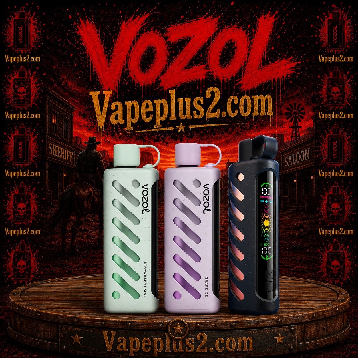 ویپ ۲۵۰۰۰ پاف وزول | VOZOL Gear Shisha 25000 Puffs Vape