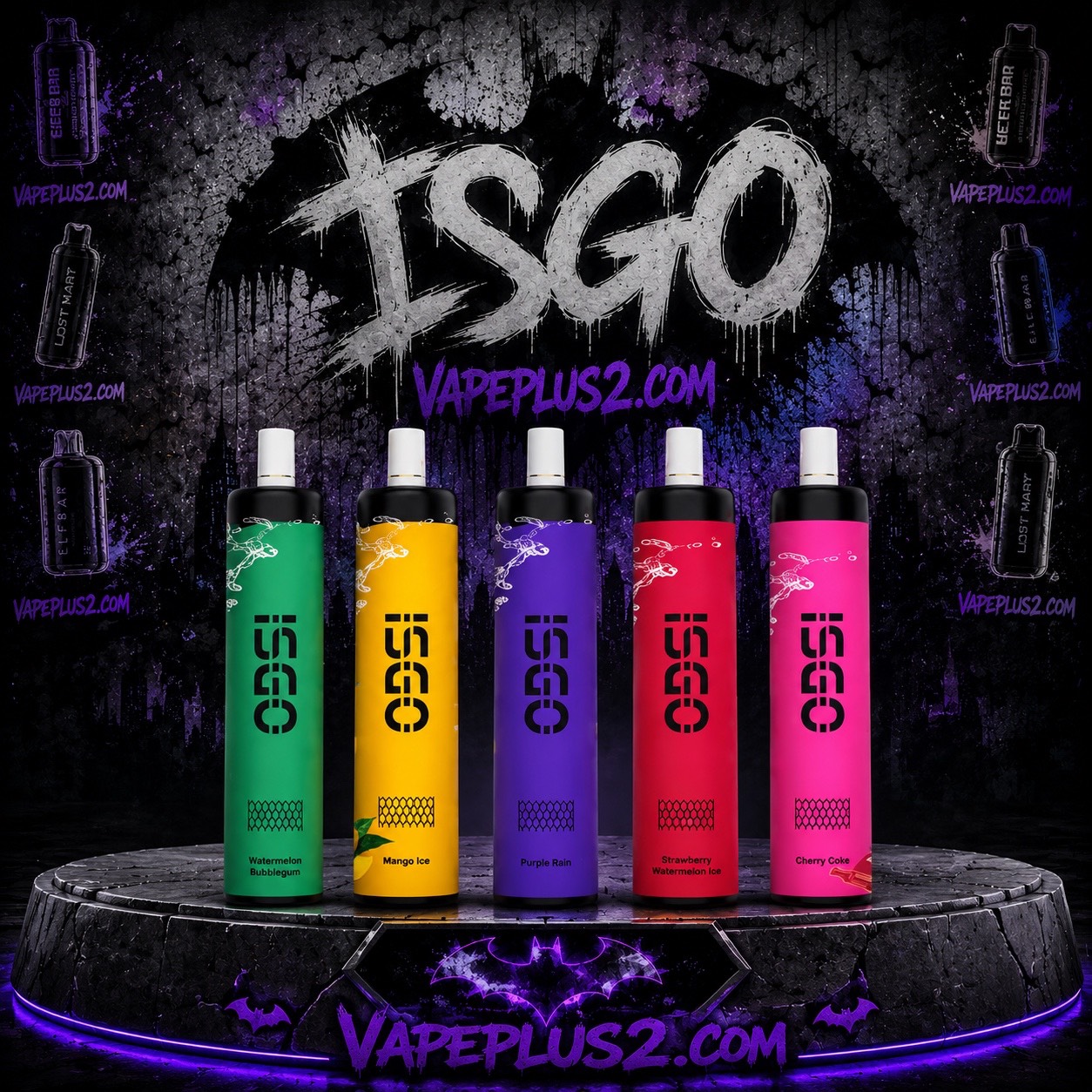 پاد یکبار مصرف 4000 پاف توکیو ایزگو پاف | TOKYO ISGO 4000 Puffs
