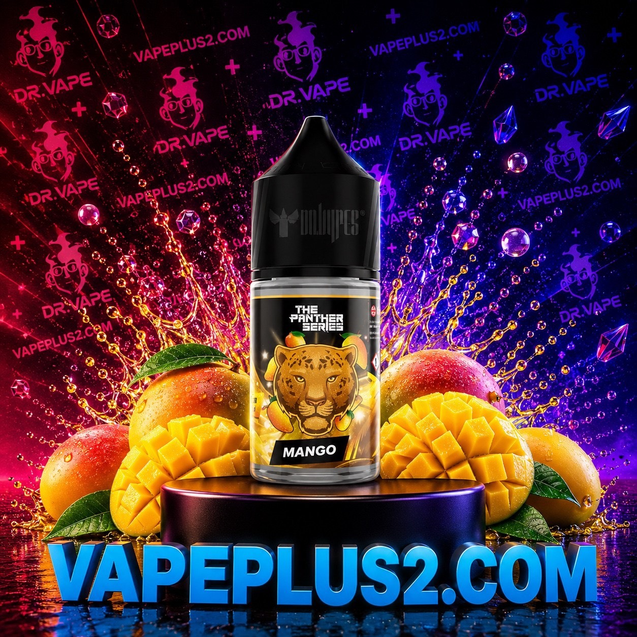 سالت دکتر ویپز انبه | Dr Vapes Panther Series Mango