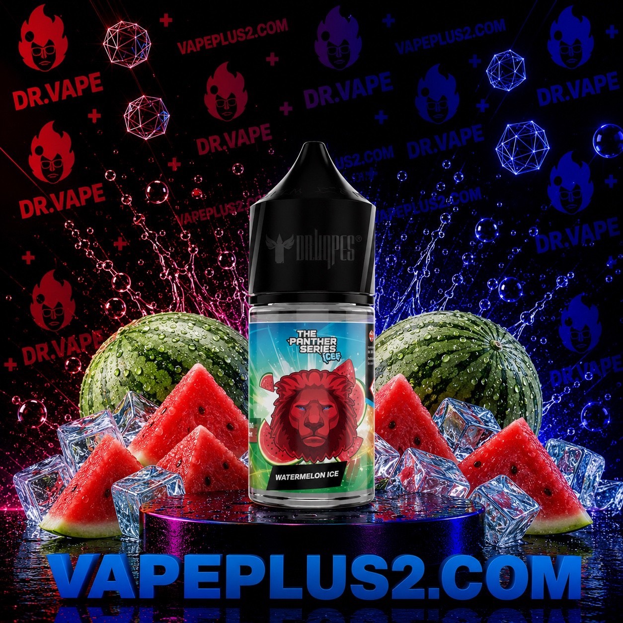 سالت نیکوتین هندوانه یخ دکتر ویپ | Dr Vapes Panther Series Watermelon Ice