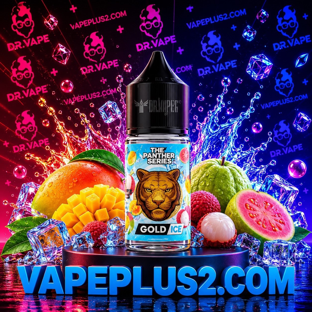 سالت دکتر ویپز گلد یخ | Dr Vapes Gold ICE