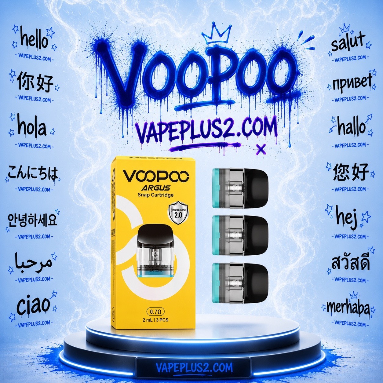 کارتریج ووپو ارگاس اسنپ ((پی 3)) | VOOPOO ARGUS SNAP CARTRIDGE