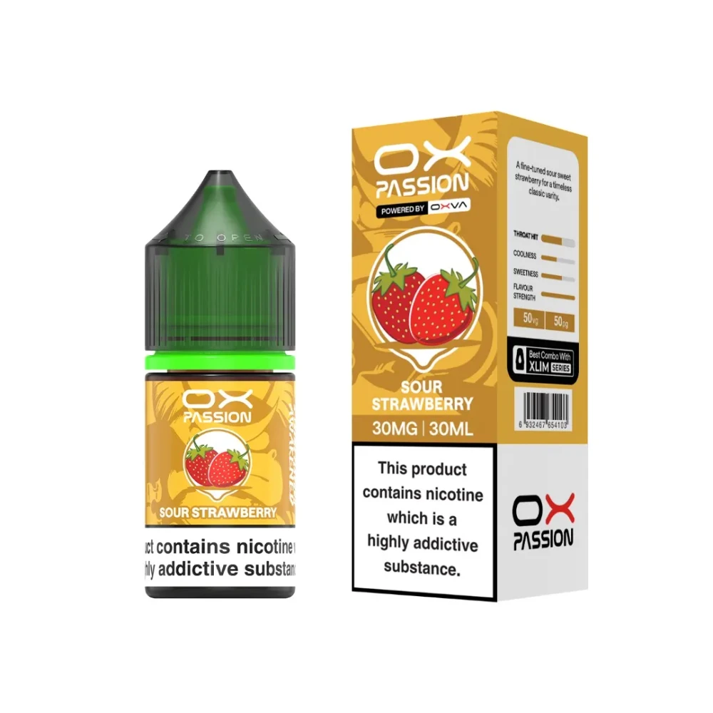 سالت اکسوا توت فرنگی ترش | OXVA SOUR STRAWBERRY