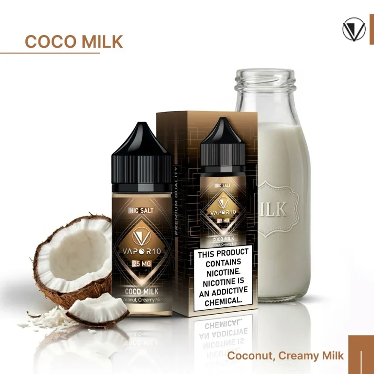 سالت ویپرتن شیر نارگیل | VAPOR10 COCO MILK