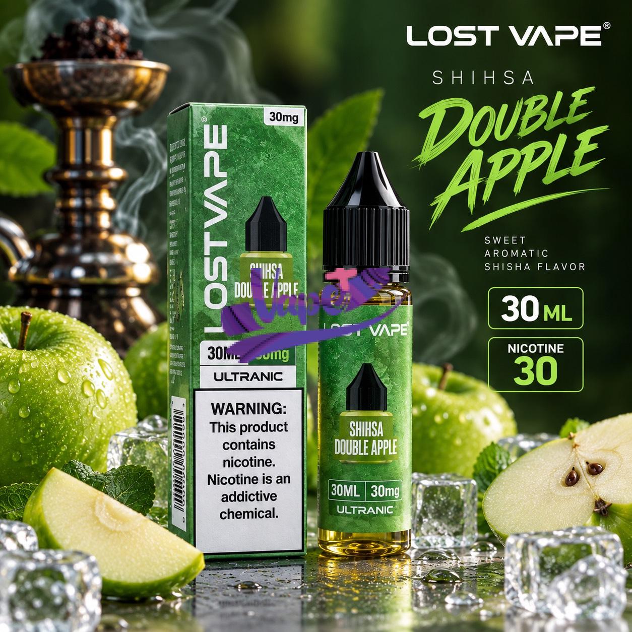 سالت لاست ویپ دو سیب 30 میل | LOSTVAPE SHISHA DOUBLE APPLE