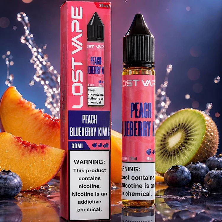 سالت لاست ویپ هلو بلوبری کیوی 30 میل | LOSTVAPE PEACH BLUEBERRY KIWI